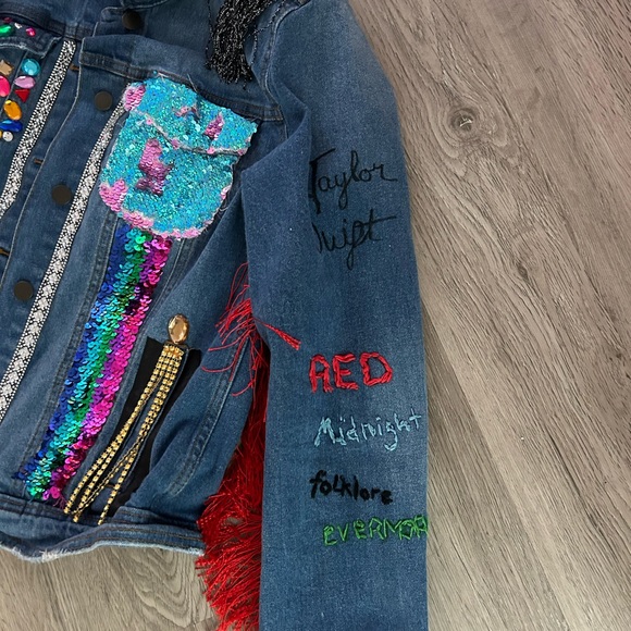 Taylor swift eras tour custom jacket - Picture 4 of 4